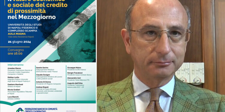 Federico II, politica ed economia a confronto: «Il valore del credito di prossimità al Sud»