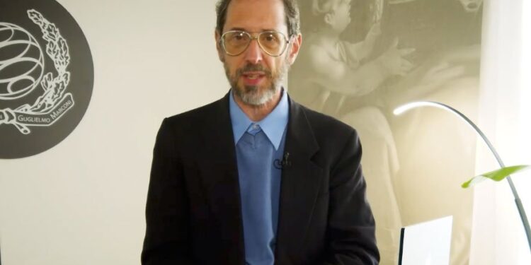 Il Rettore dell'Università degli studi Guglielmo Marconi, Marco Abate