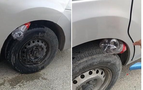 Truffa della bottiglietta nella ruota: come funziona il trucco dei ladri e come difendersi